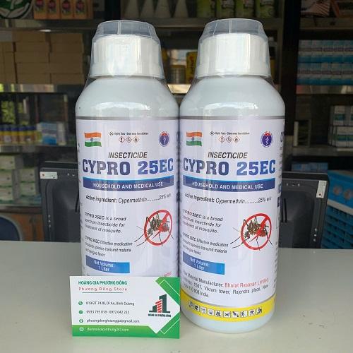 Thuốc diệt muỗi, côn trùng Cypro 25EC